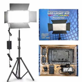 Big Professional LED 800 Video & Photography Light Kit