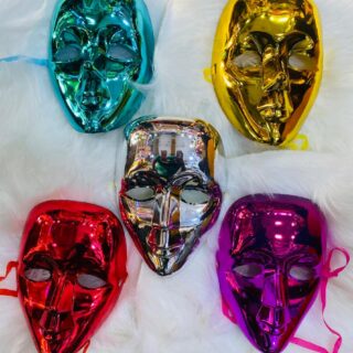 🎭 Plastic Full Face Party Mask