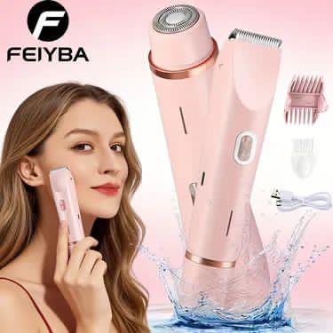 Rechargeable Waterproof Dual Hair Shaver / Trimmer & Smoother ✨💖🪒
