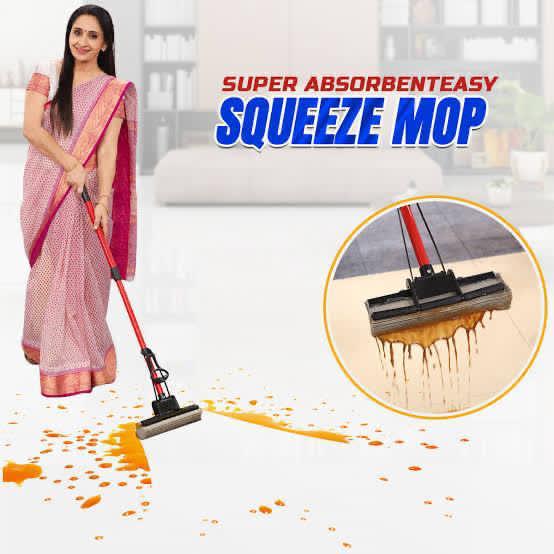 Super Absorbent Squeeze Mop 🧹💦