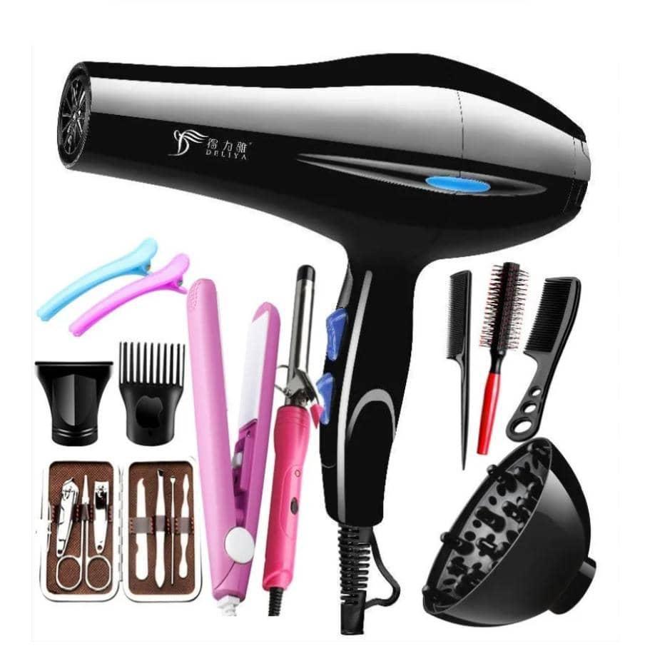 12 In 1 Professional Hand Dryer With Mouthed Concentrator And Accessories (4000W)