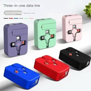 3-in-1 USB Charging Cord + Phone Stand 📱🔌✨