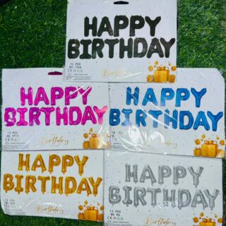 Happy 🎉 Birthday Foil Banner