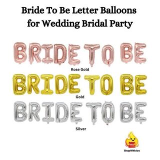 Bride To Be Foil Banner