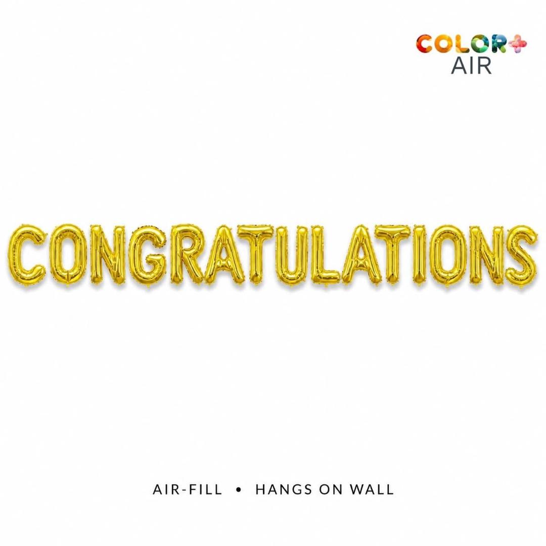 Congratulations Foil Banner 🎉