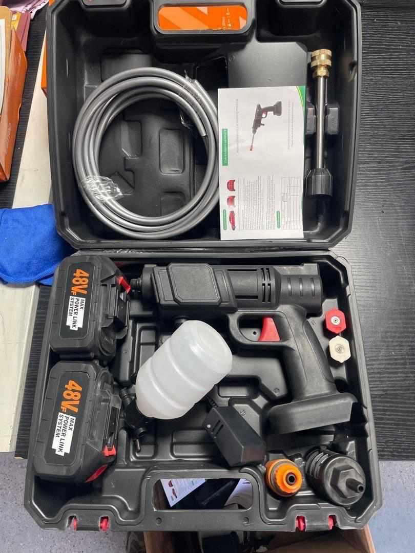 2-Battery High-Pressure Car Washing Machine 48V 🚗💦 - Image 2