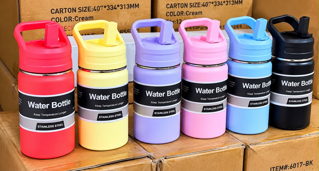 Stainless Steel Water Bottle Quencher (12oz / 360ML) 🥤✨