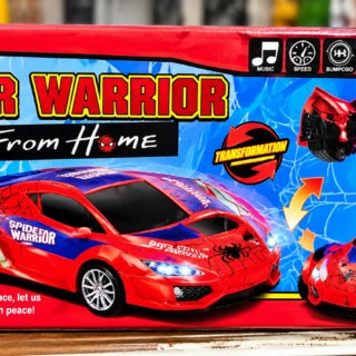 Spider Warrior Transforming Robot Car