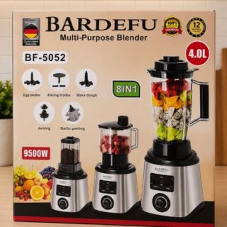 BARDEFU BF-5052 8-in-1 High-Power Multi-Purpose Blender/Juicer (4.0L) 🥤✨