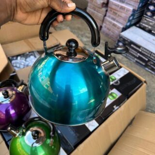 3L SMP Quality Stainless Steel Whistle Kettle 🫖✨